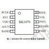 收音机芯片、接收芯片  BK1079