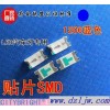 深圳LED灯珠厂家1206蓝光贴片灯珠金线手机按键灯LED发光二极管1206蓝色发光管