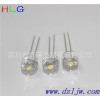 F8/8mm草帽长脚 白发白光 7-8LM 草帽灯珠 直插 LED发光二极管