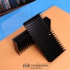LM1875 3886TF TDAD7293 4甲类氧化发黑散热片器 扇形散热
